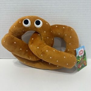 KIDROBOT Yummy World Hanz plush pretzel toy stuffed animal